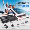 Pyle 5-Band Car Audio Equalizer  Graphic EQ with Bluetooth Wireless Streaming, Subwoofer Volume Control, Low Pass Filter, RCA Inputs/Outputs, Fader Function & AUX Input view 2