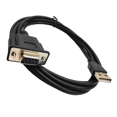 ACGTUY USB to RS232 Serial Adapter, USB A Male to DB9 Pin Female Serial Converter Cable Compatible with The Connecting Computers Various Serial Devices