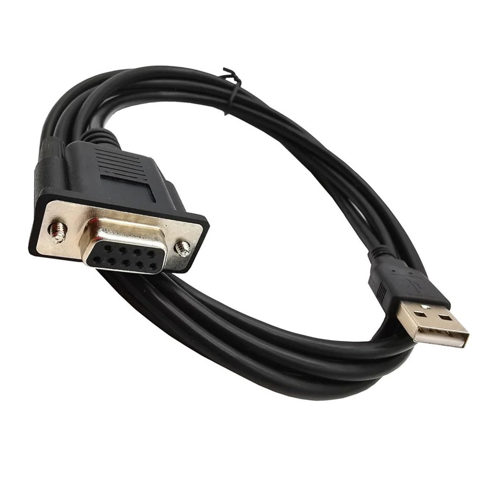 ACGTUY USB to RS232 Serial Adapter, USB A Male to DB9 Pin Female Serial Converter Cable Compatible with The Connecting Computers Various Serial Devices