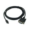 ACGTUY 1pcs 6FT 1.8m USB 2.0 Male to RS232 DB9 9 Pin Female Adapter Entension Lead Cable view 1