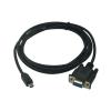 ACGTUY 1pcs 6FT 1.8m USB 2.0 Male to RS232 DB9 9 Pin Female Adapter Entension Lead Cable view 2
