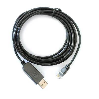 ACGTUY CH340 USB RS232 to RJ12 6P Modular p/Lug Compatible with The Pace BMS Batteries Inverters 200A 15s 100A Console Config Cable(3m)