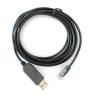 ACGTUY CH340 USB RS232 to RJ12 6P Modular p/Lug Compatible with The Pace BMS Batteries Inverters 200A 15s 100A Console Config Cable(3m) view 1