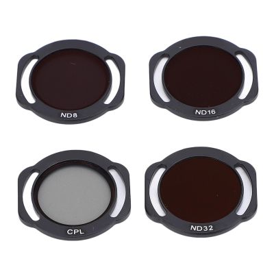 Drone ND Filter ND8 ND16 ND32 CPL Set, Multi Coated HD Optical Glass Filters, Aluminum Frame for NEO Drone with Water, Scratch, Oil, Easy Mounting and Switching