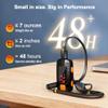 3 Pack Mini Walkie Talkies, Waterproof Small Walkie Talkies Two Way Radio with Earpieces for Outdoor, Restaurants, Hiking, Baseball, Hospital, Tourism, Adults view 2