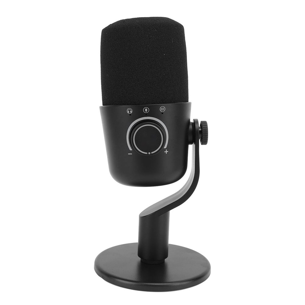 Zunate Gaming Crystal Clear Microphone, Dynamic Lighting Effects for Exceptional Sound Reproduction with HiFi Chip
