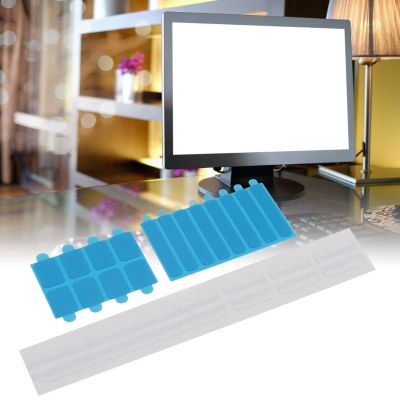 5set Privacy Filter Adhesive Strips and Plastic Slide Mount Holder Tabs Replacement Kits for Computer Monitors or Laptops