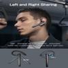 Wireless Earphone Ear-Hook Headphone Boom Mic Compatible with Consumer Cellular Iris Flip, Handsfree Single Headset Over The Ear Earbud view 4