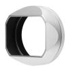 X100VI Square Lens Hood, Silver Metal Shade with Cover, Improved Light Control, Aircraft Grade Aluminum, for X100V X100F X100SX100 X70 Cameras, Compatible with X100VI view 2