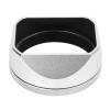 X100VI Square Lens Hood, Silver Metal Shade with Cover, Improved Light Control, Aircraft Grade Aluminum, for X100V X100F X100SX100 X70 Cameras, Compatible with X100VI view 3