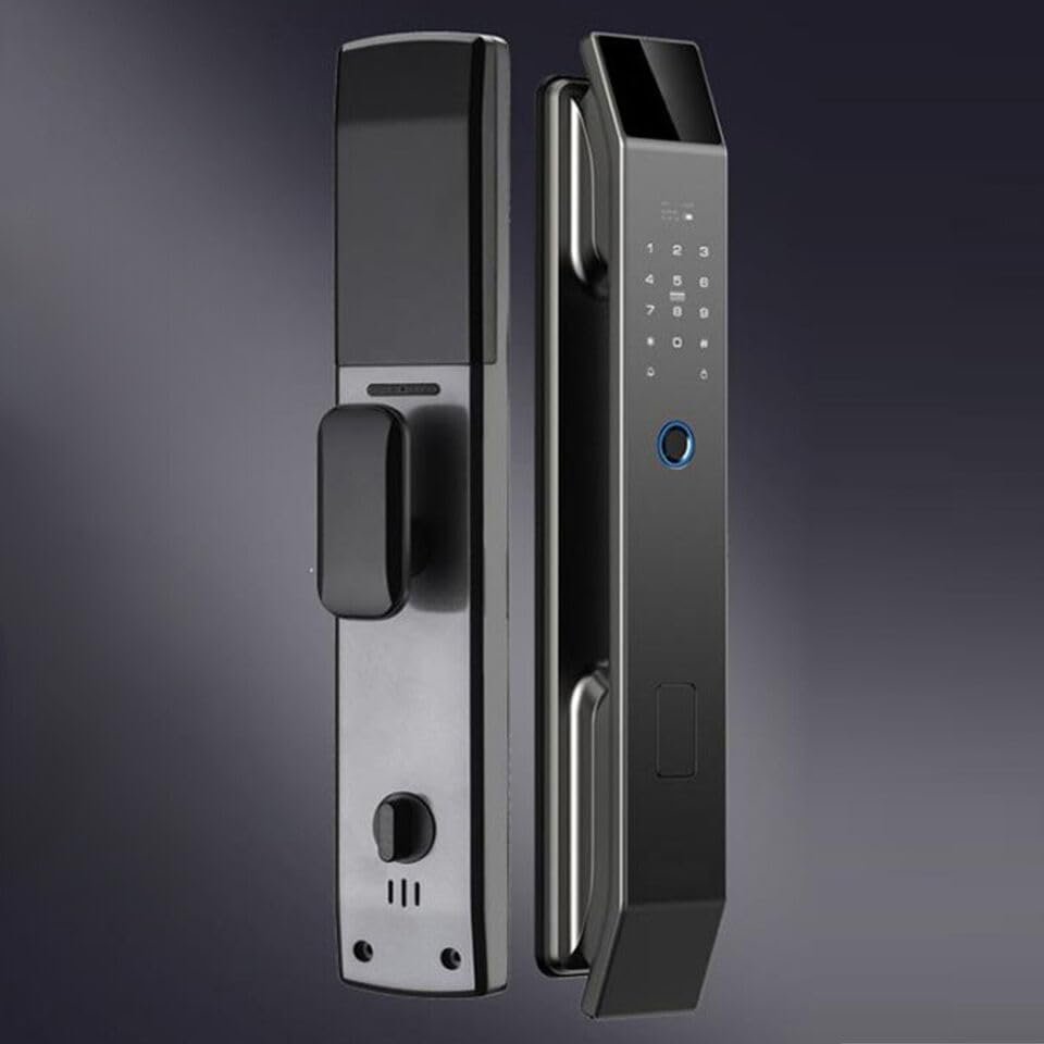 3D Facial Recognition Biometric Fingerprint Wifi Remote Control Smart Door lock