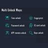 3D Facial Recognition Biometric Fingerprint Wifi Remote Control Smart Door lock view 3