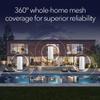 NETGEAR Orbi 870 Series Tri-Band WiFi 7 Mesh System (RBE873) - Router + 2 Satellite Extenders, Security Features, Up to 21 Gbps, Covers Up to 9,000 Sq. Ft., 150 Devices, 10 Gig Internet Port, BE21000 view 4