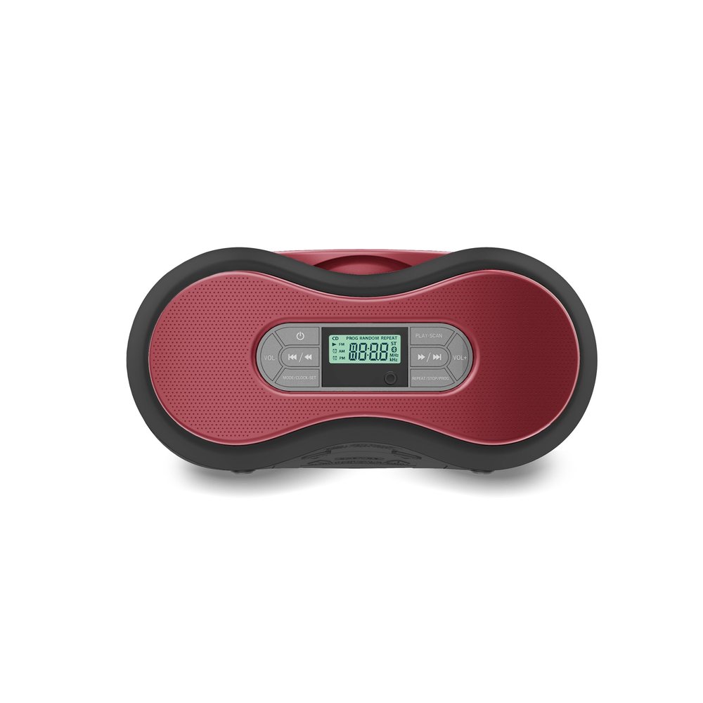 Core Innovations Portable Bluetooth CD Boombox with Digital FM Radio