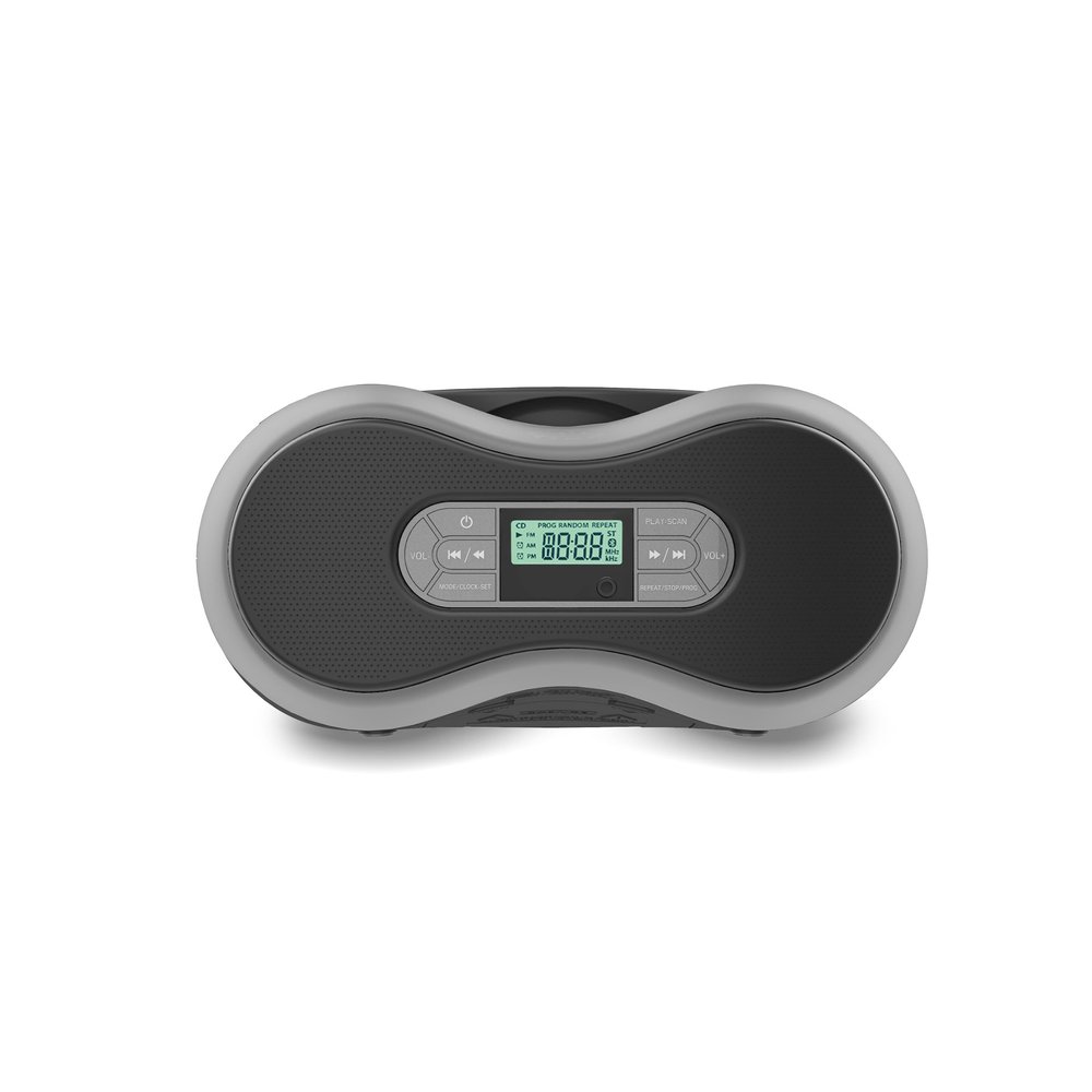 Core Innovations Portable Bluetooth CD Boombox with Digital FM Radio