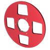Open Reel Sound Tape Reel, 1/4 10.5 Inch Empty Tape Reel 4 Hole Aluminum Alloy Stainless Steel Screws for Reel to Reel Tape Player (Red) view 1