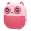Instant Print Camera, ABS 2.4 Inch Screen 1080P Digital Camera 6X Digital Zoom 48MP for Outdoor (Pink) view 3
