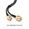 2x2 MIMO Omnidirectional Low Profile 4G LTE 5G External Antenna SMA Male Connector with 10ft Cable for Boosts Performance of 4G/5G Routers Hotspot Verizon AT&T T-Mobile RV Home Internet view 4