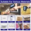 Eurannit E16-1 Handheld Inkjet Printer, 1" Portable Smart Printer with ER521 Original Fast-Drying Ink, 360 Date Coder Printing Machine for Text/Barcode/Number/Image/Date Printer for Any Surface view 4