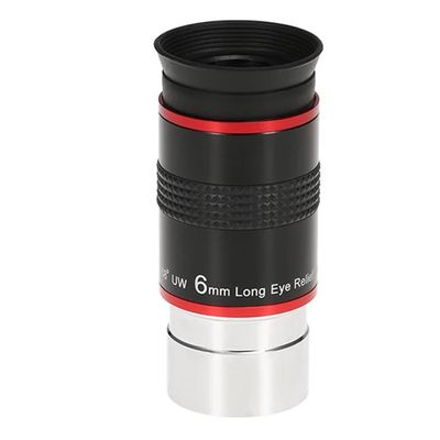 1.25" 68 Degree Ultra Wide Angle Eyepiece 6mm 9mm 15mm 20mm Professional Astronomical Telescope(6mm)