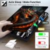 ACWDMKH Case for Samsung Galaxy Tab S7 FE 2021 / S8 Plus 2022 / S7 Plus 2020 12.4 Inch,PU Leather Cute Slim Folio Adjustable Stand Smart Cover with Auto Wake/Sleep,Red Fire Dragon view 4