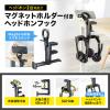 Sanwa Supply PDA-STN75BK Headphone Hook with Magnet Holder view 2
