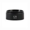 JOEBO Microscope Kit 0.3X 0.5X 0.7X 0.75X 1X 1.5X 2X Trinocular Stereo Microscope Objective Lens Microscope Lens Adapters(0.75x) view 1