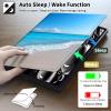 ACWDMKH Case for Samsung Galaxy Tab S7 FE 2021 / S8 Plus 2022 / S7 Plus 2020 12.4 Inch,PU Leather Cute Slim Folio Adjustable Stand Smart Cover with Auto Wake/Sleep,Blue Sea Beach view 4