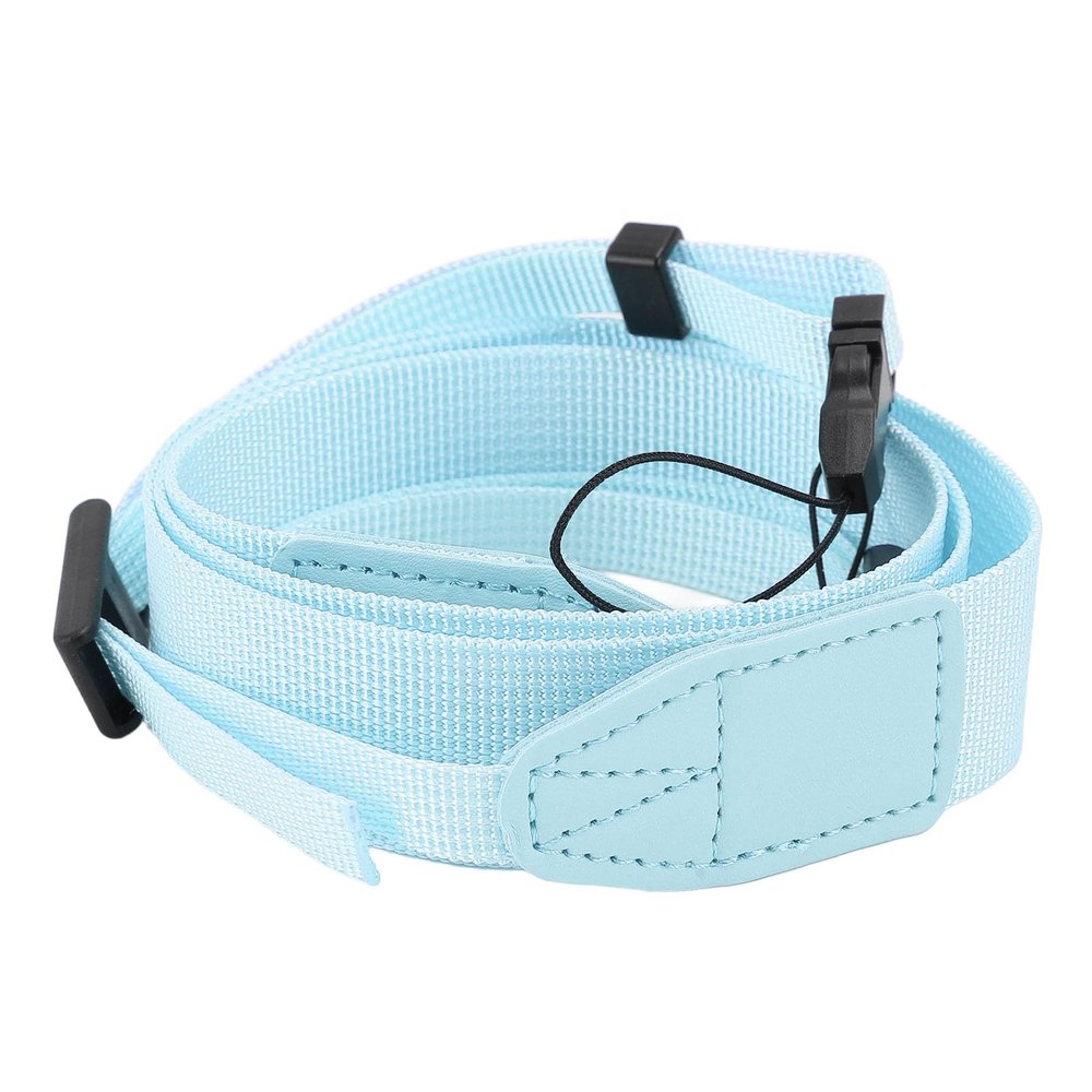 Dpofirs Camera Shoulder Strap for Mini 12, Neck Strap Shoulder Strap with Adjustable Length, Wide Camera Strap for Link 3 (Blue)