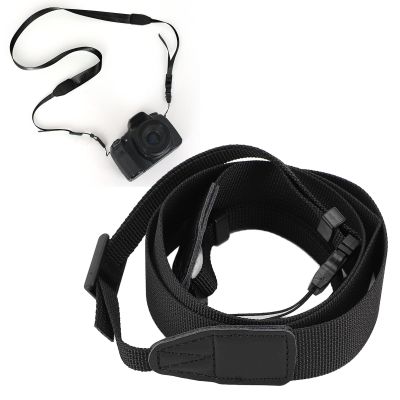 Dpofirs Camera Shoulder Strap for Mini 12, Neck Strap Shoulder Strap with Adjustable Length, Wide Camera Strap for Link 3 (Black)