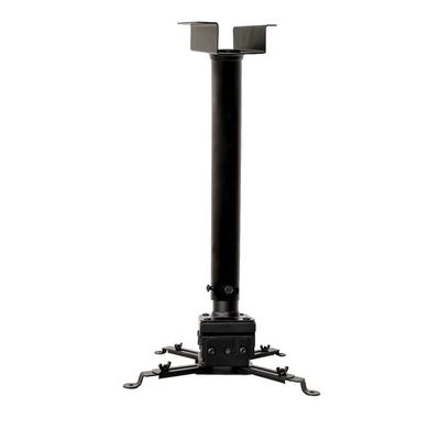 DIEYPOL Projector Mount Wall Mounted Projector Mounting Frame Ceiling Bracket Projector Bracket Can Load 55 Lbs Adjustable Angle Bracket Projector Stand Tripod(Black)