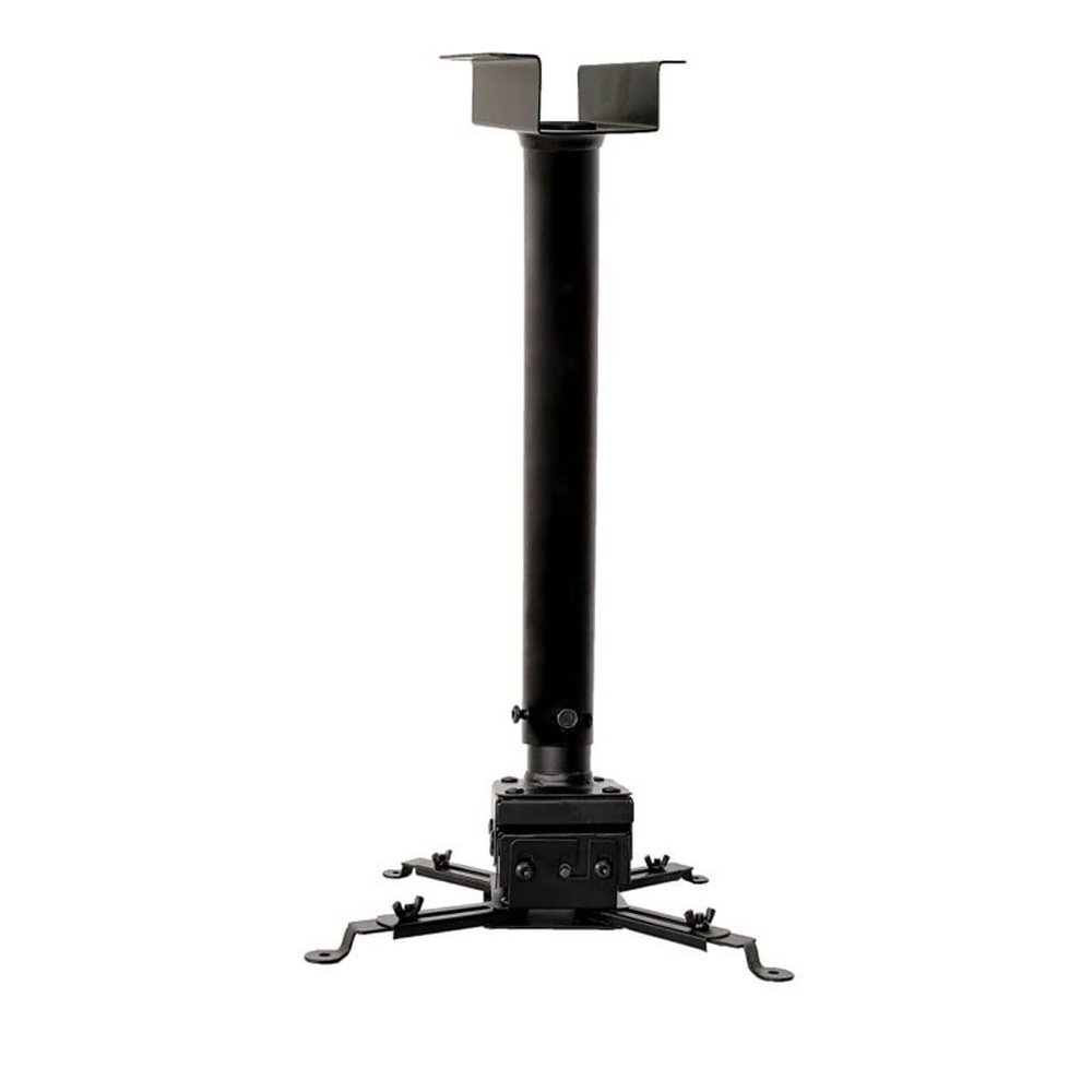 DIEYPOL Projector Mount Wall Mounted Projector Mounting Frame Ceiling Bracket Projector Bracket Can Load 55 Lbs Adjustable Angle Bracket Projector Stand Tripod(Black)