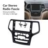 10 Inch Navigation Panel Frame, Car Stereo Radio Fascia for 2014 to 2017, Car Radio Stereo Panel Frame Radio Stereo Dash Installation Mount Trim Kit, Stylish view 3