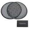 FDXGYH 2 Pack 10 Inch Square Hole Metal Mesh Speaker Grill Covers Subwoofer Grill Protective Case with Mounting Screws for Home Audio Car Speaker (Black) view 4