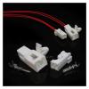 RAFKJQ 1 Set 2 pins 178602-1 174463-5 Car Audio Tweeter Car Dashboard CX5 368538-1 174463-1 with Terminal Linker(Male 20cm Wires) view 2