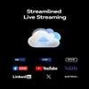 Hollyland Cosmo C2 Wireless HDMI/SDI Video Transmission System 3000ft 33ms 1080P60 5G Image & Audio, Seamless Frequency Hopping, Embedded NDI UVC RTMP Live Stream (Only Transmitter) view 4