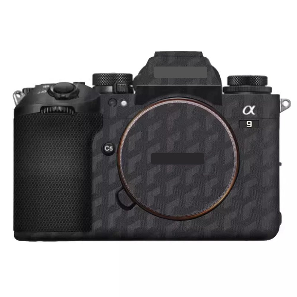 A9 III Anti-Scratch Camera Sticker Coat Wrap Protective Film Body Protector Skin Cover for Sony Alpha 9 III ILCE-9M3 9III A9M3(Arrow Shadow Black)