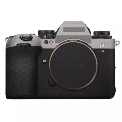 A9 III Anti-Scratch Camera Sticker Coat Wrap Protective Film Body Protector Skin Cover for Sony Alpha 9 III ILCE-9M3 9III A9M3(Titanium+Frosted Black)