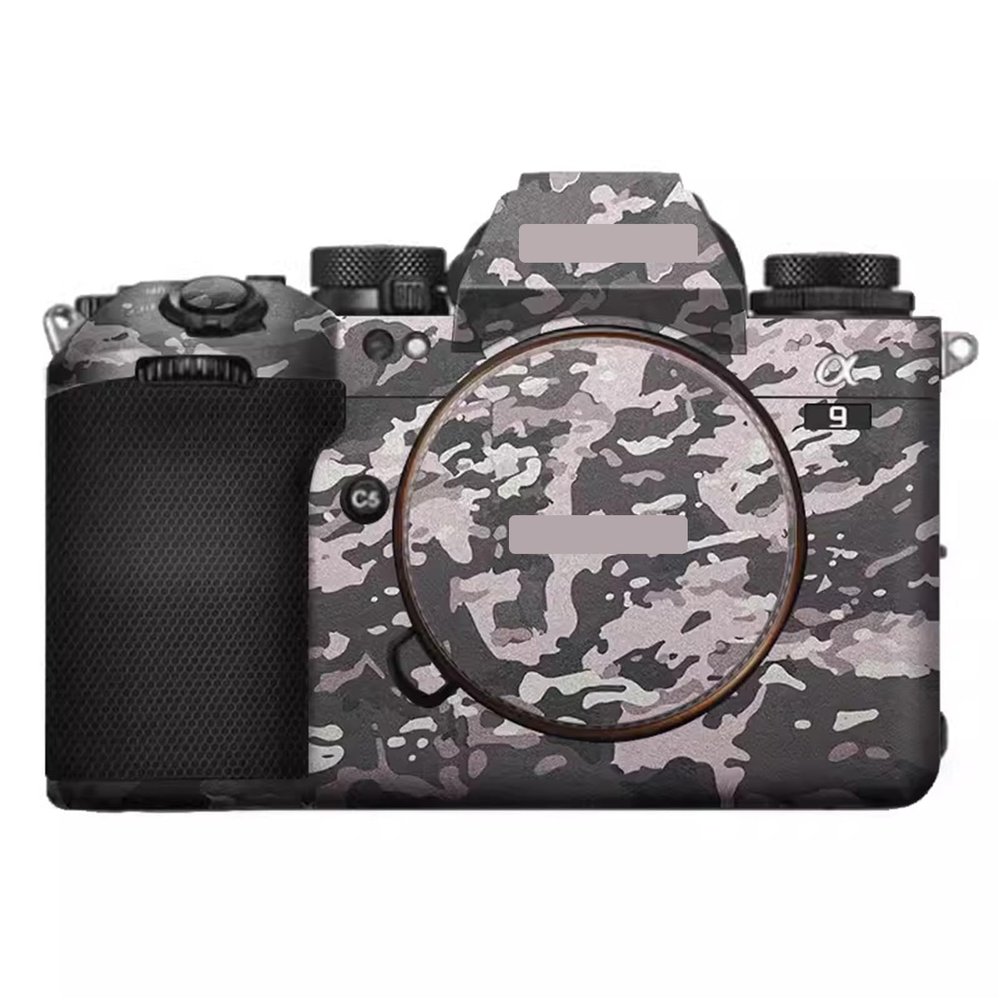 A9 III Anti-Scratch Camera Sticker Coat Wrap Protective Film Body Protector Skin Cover for Sony Alpha 9 III ILCE-9M3 9III A9M3(Field Camouflage)