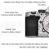 A9 III Anti-Scratch Camera Sticker Coat Wrap Protective Film Body Protector Skin Cover for Sony Alpha 9 III ILCE-9M3 9III A9M3(Wave Gold+Wave Black) view 3