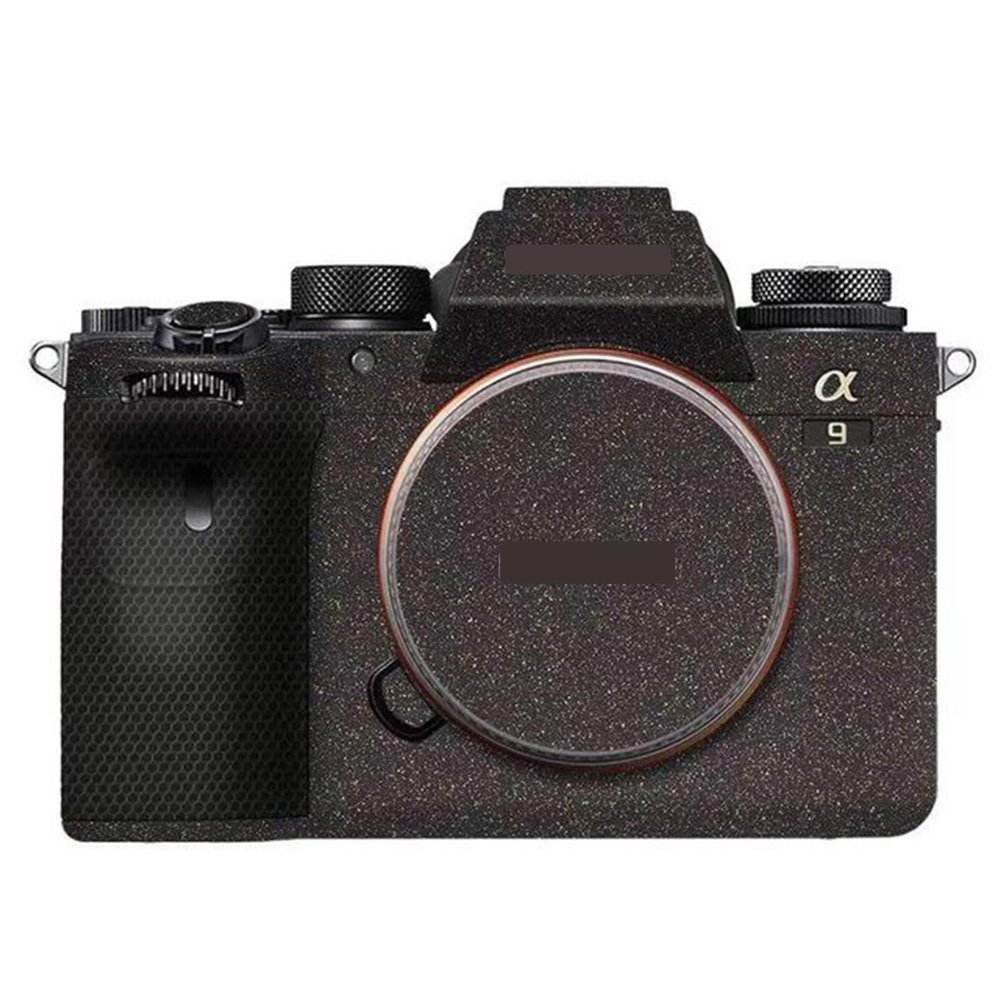 Camera Body Sticker Protective Skin Film Kit Skin Accessories Vinyl Wrap Decals for Sony A9 II ILCE-9M2 Alpha 9 II A9M2 A9II(Starry Black)