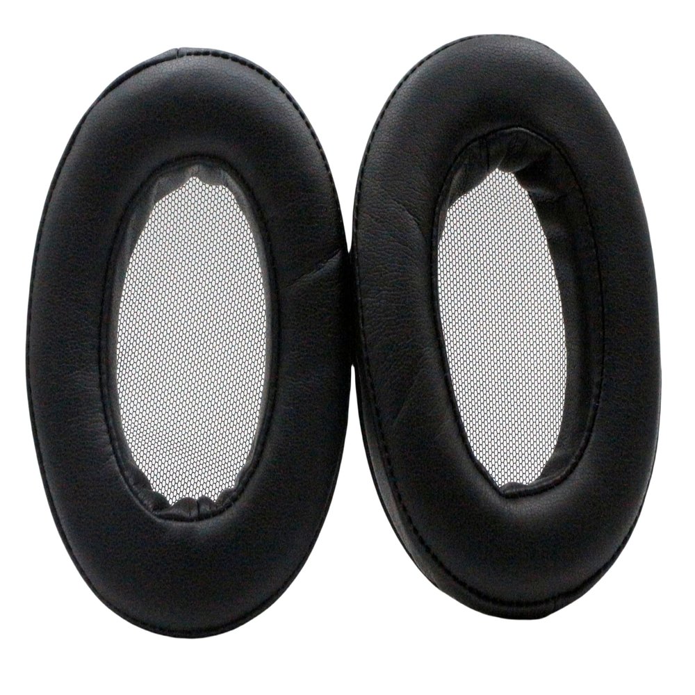 MDR-1A Replacement Ear Pads Compatible with Sony MDR 1A /1ADAC/1ABT Headphones,Earpads Cushions with Upgrade Memory Foam & High Protein Leather (Black)