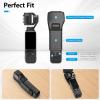 AMAZEAR Gimbal Screen Protective Cover for DJI Osmo Pocket 3 Accessories, Lens Cap Hard Case for Xtra Muse Gimbal Vlog Camera with Soft Lining, Compact Design, Quick Open/Close, Black view 2