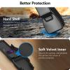 AMAZEAR Gimbal Screen Protective Cover for DJI Osmo Pocket 3 Accessories, Lens Cap Hard Case for Xtra Muse Gimbal Vlog Camera with Soft Lining, Compact Design, Quick Open/Close, Black view 4