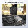 Neewer Portable Travel Bag Compatible with Starlink Mini Dish and Accessories, Lightweight Protective Outdoor Carrying Case with Separate Section for Folded Tripod Light Stand Up to 17"/44cm, RU-012 view 2