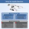 YOCOWOCO USB-C Bluetooth Adapter for PS5, 2-in-1 USB-A Bluetooth Audio Adapter for PS4 with aptX-Adaptive & Low Latency, Wireless Audio Transmitter to Connect Bluetooth Headphones & Earbuds view 3
