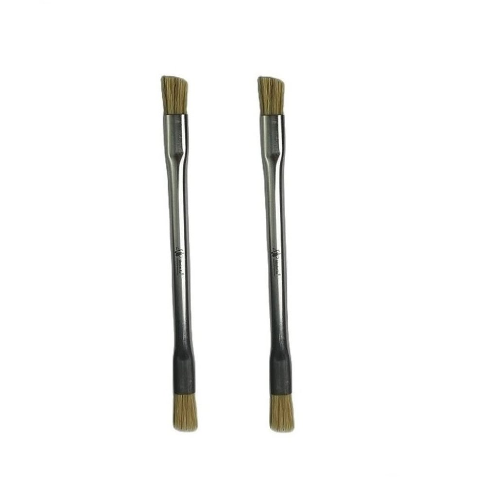 Microscope Observation Mini 100 Fixture Microscope Repair Tools(Brush of 2 pcs)