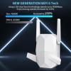 2026 AX3000 WiFi 6 Range Extender, WiFi Extender Signal Booster with Gigabit Ethernet Port, Dual Band (2.4G&5.8G) WiFi Repeater Cover to 13888sp.ft, Faster Speed and Wider Cover, Quick Setup (White) view 2