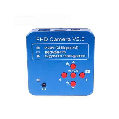 Microscope Observation Industrial Digital Microscope Camera + 180X Lens + Stand for Soldering(KN-21MP Camera)