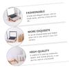 CONGARTENO 1pc Foldable Laptop Stand Holder for Ergonomic Design for Better Spine Alignment Lightweight and Portable Easy to Assemble and Clean view 3